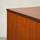 Row 3 doors clear teak, 1960
