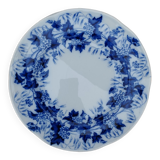 Set of 8 dessert plates Flora Montereau Creil