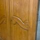 Old wardrobe, painted faux wood 19th century