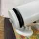 Pair of white metal wall spotlights