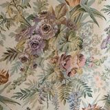 Chic bohemian floral armchair