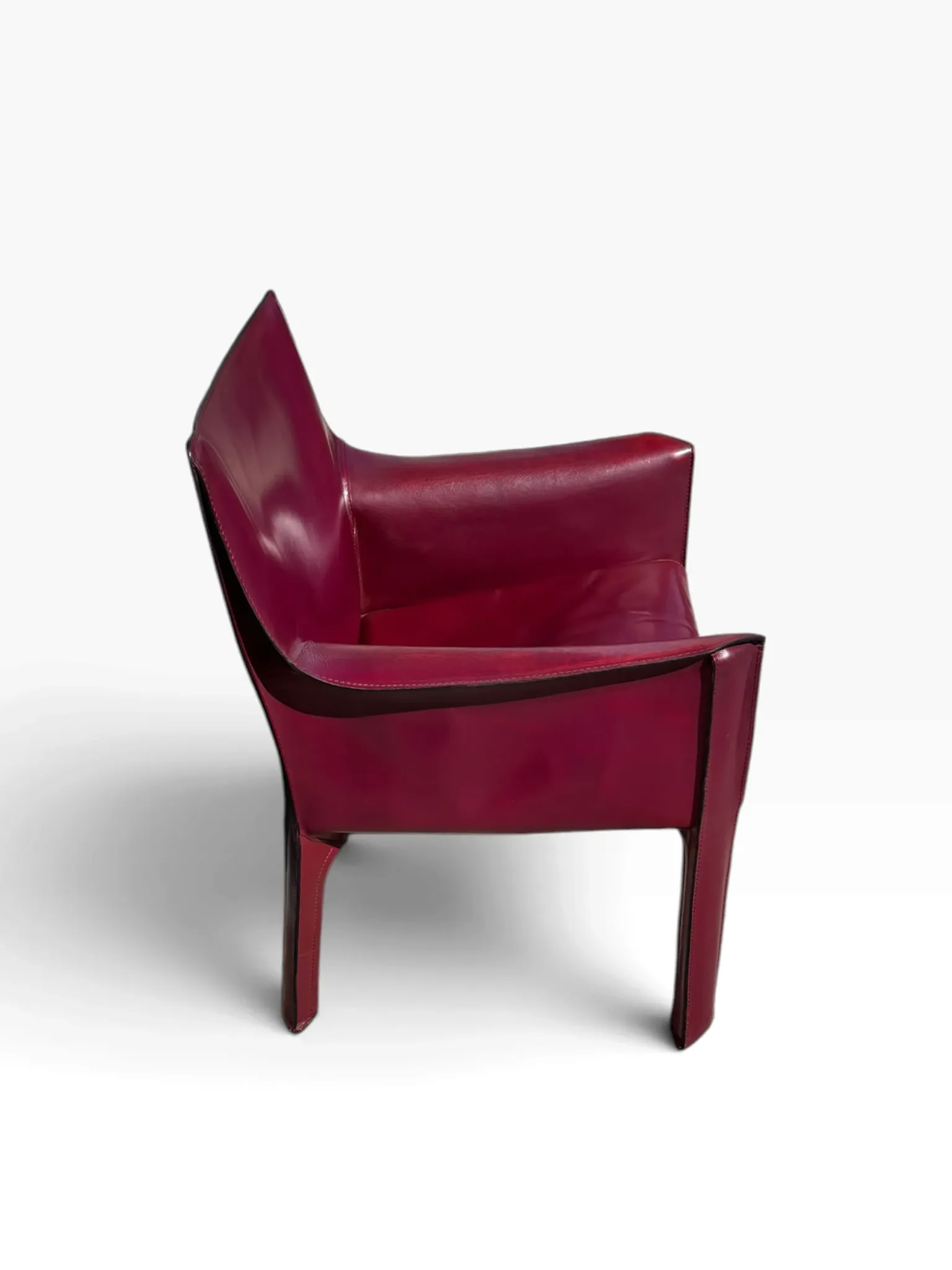 Fauteuil Cab 414 par Mario Bellini pour Cassina