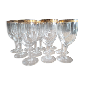 Lot de 12 verres à liqueur ou
