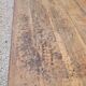 Rustic farmhouse bistro table in oak with Louis Philippe legs - 2m