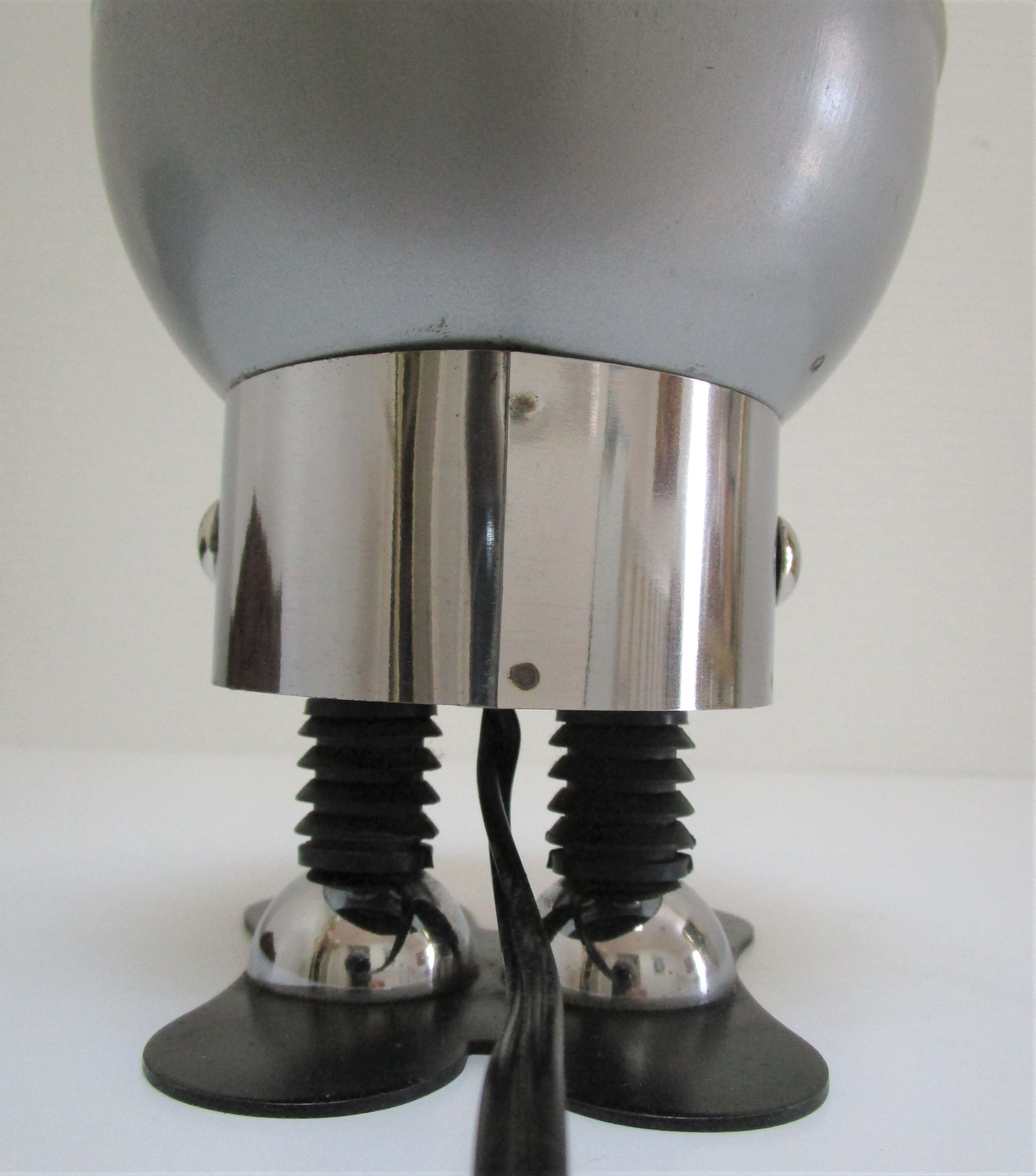 Robot lamp by satco space age 70s