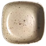 Pyrite stoneware dish