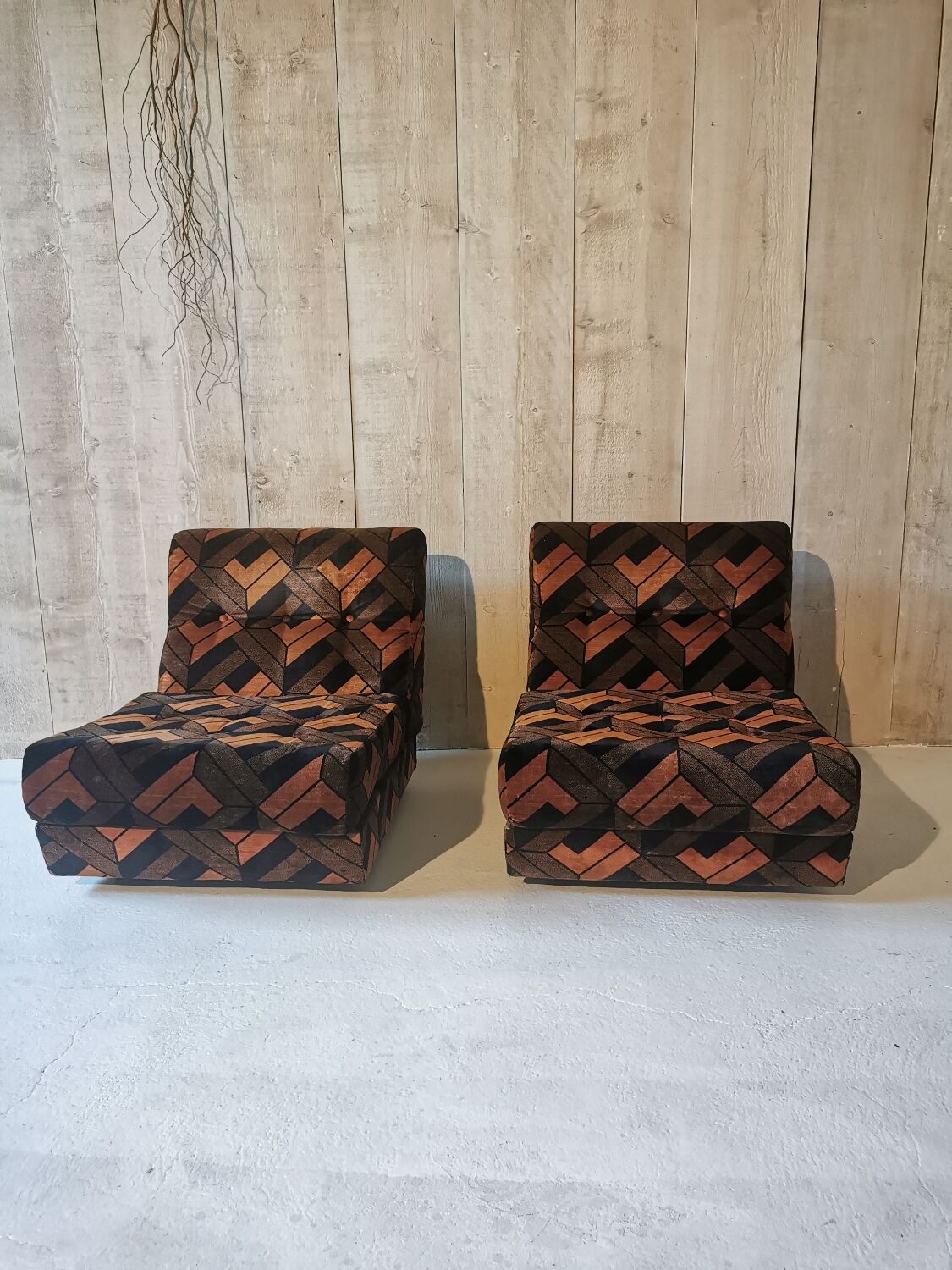 Pair of drivers circa 70