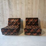 Pair of drivers circa 70