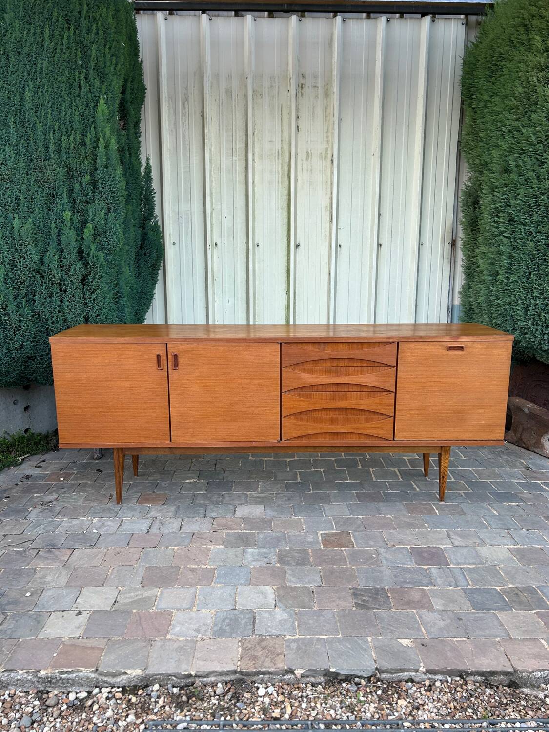 Vintage 1960s Scandinavian sideboard