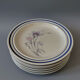 Set of 6 dessert plates