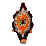Vallauris flamed ceramic centerpiece
