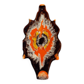 Vallauris flamed ceramic centerpiece