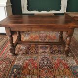 Walnut farmhouse table