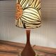 TEAK LAMP "SCANDINAVIAN DESIGN 1950".