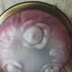 Suspension pink glass paste