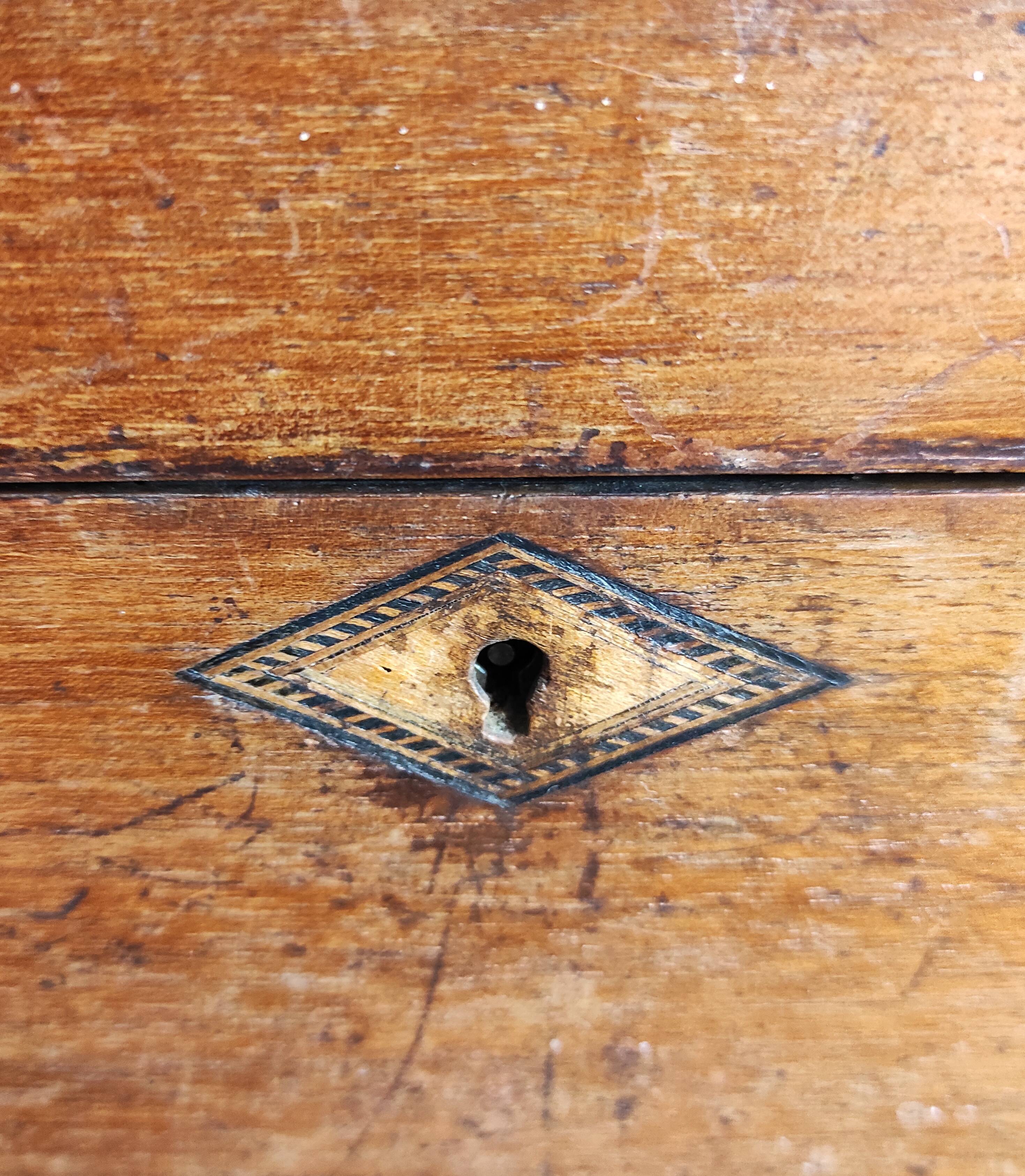 Antique English campaign writing box