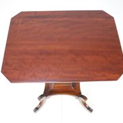 Art nouveau wooden table/ lira, 1910's.