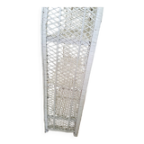 Rattan shelf