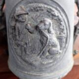 Decorative metal vase