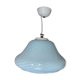 Vetri murano venini 1960/1970 vintage blue glass lamp