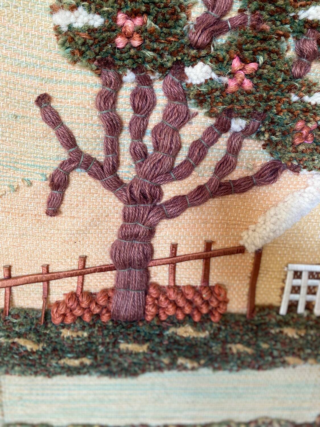 Vintage wall tapestry