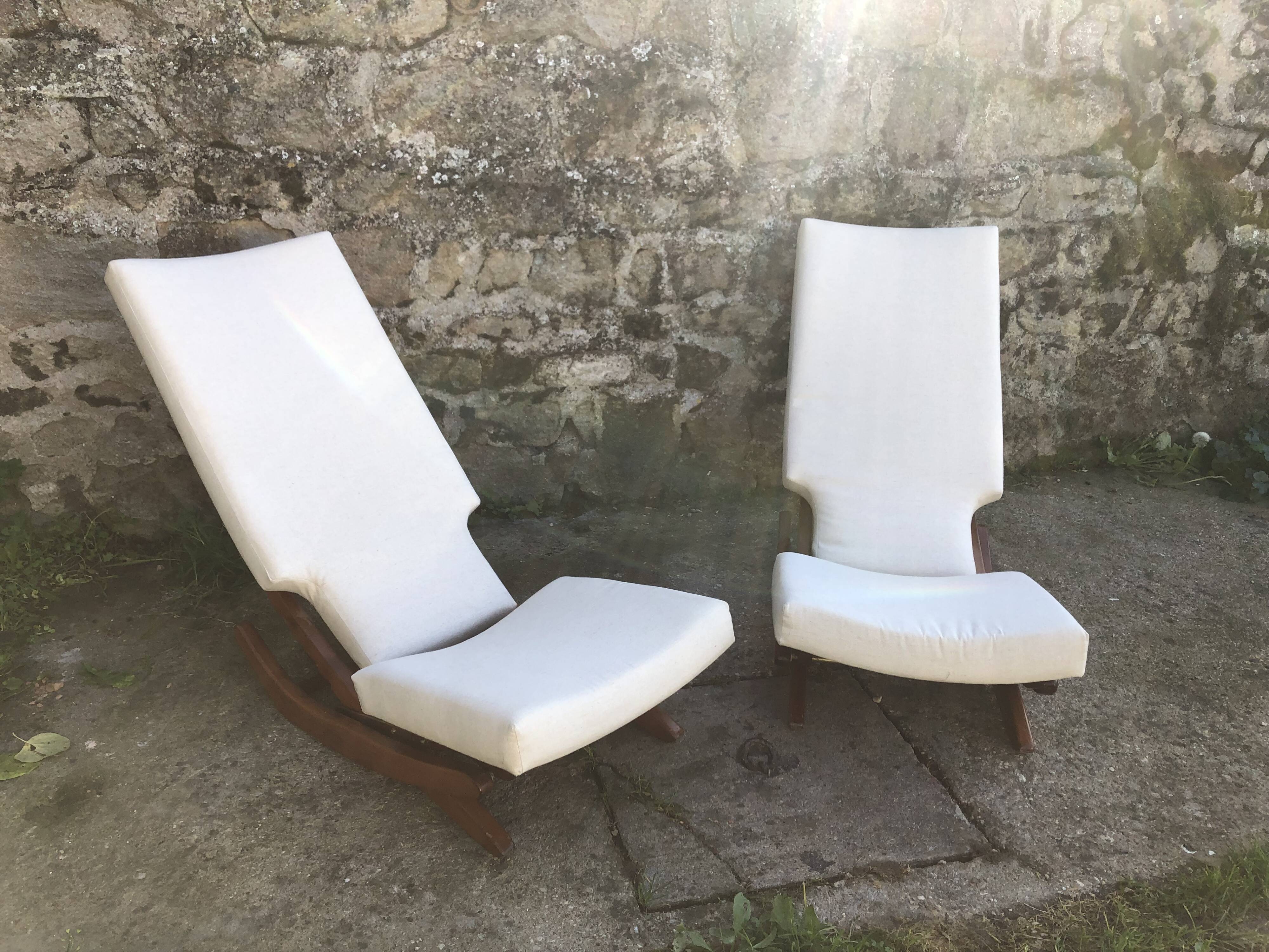 Set of 4 chairs and 2 reclining armchairs Polyconfort