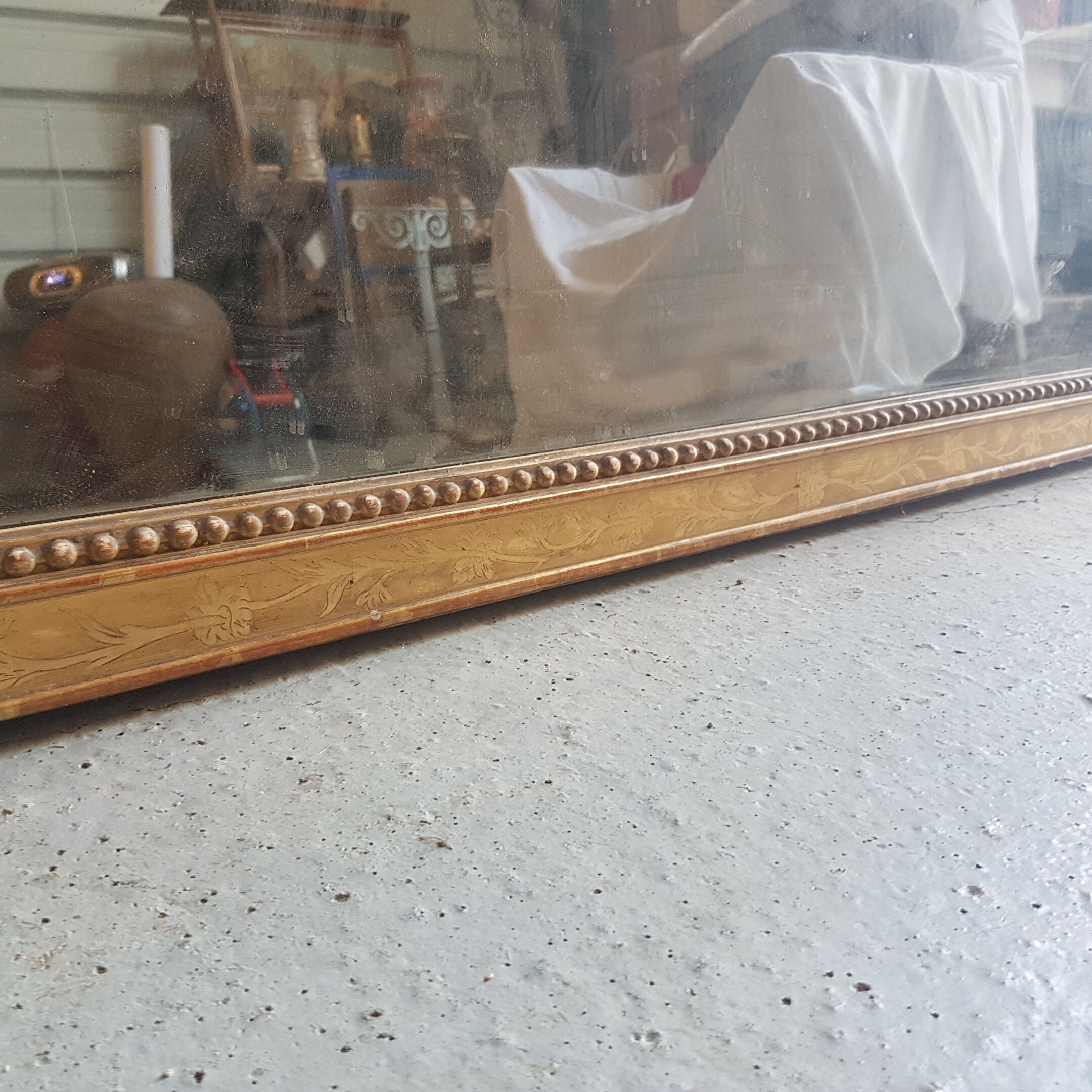 Louis Philippe golden mirror