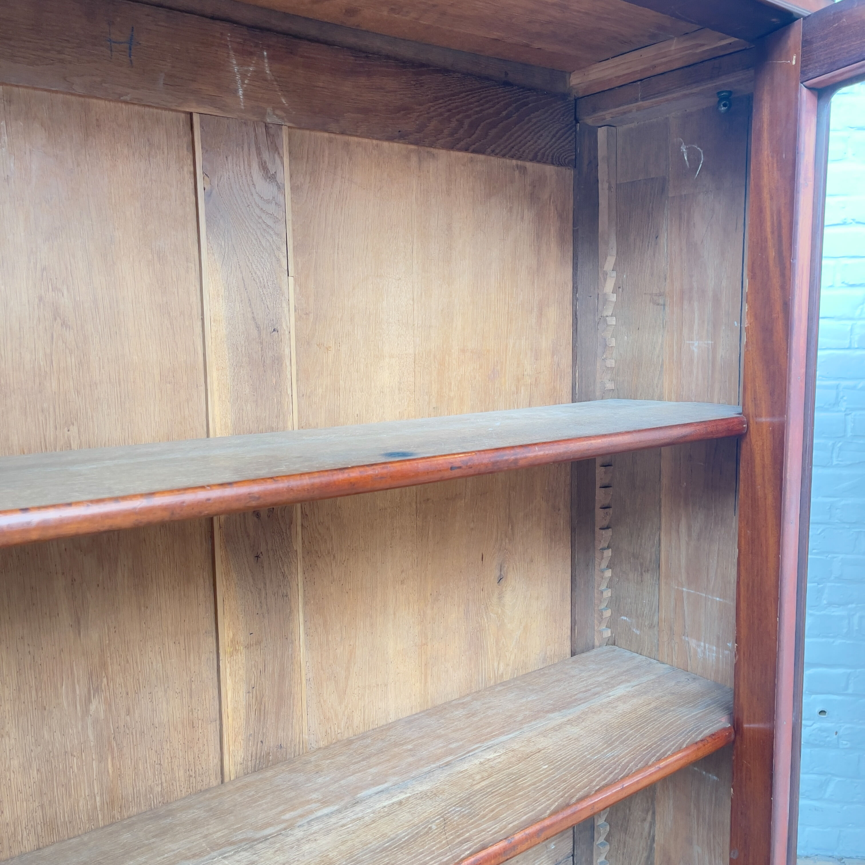 PAIR OF MAHOGANY LIBRARIES EARLY XXTH