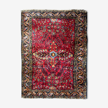 Tapis ancien persan sarouk fait main 67x 109cm, 1920