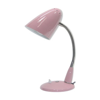 Pink table lamp, 60s