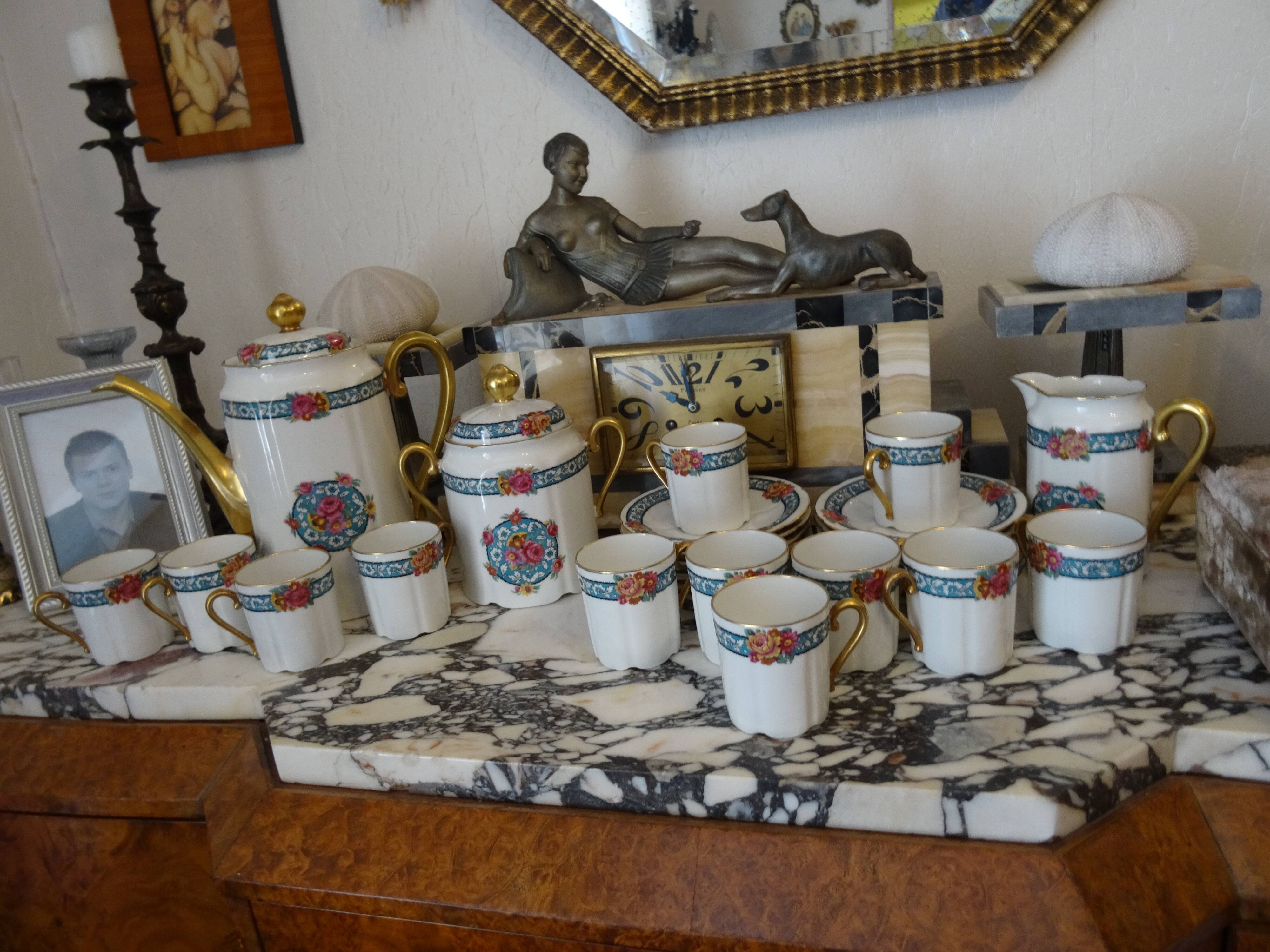 Vintage limoges coffee service