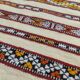 Moroccan kilim rug with bohemian patterns