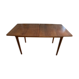 Table à manger extensible scandinave teck