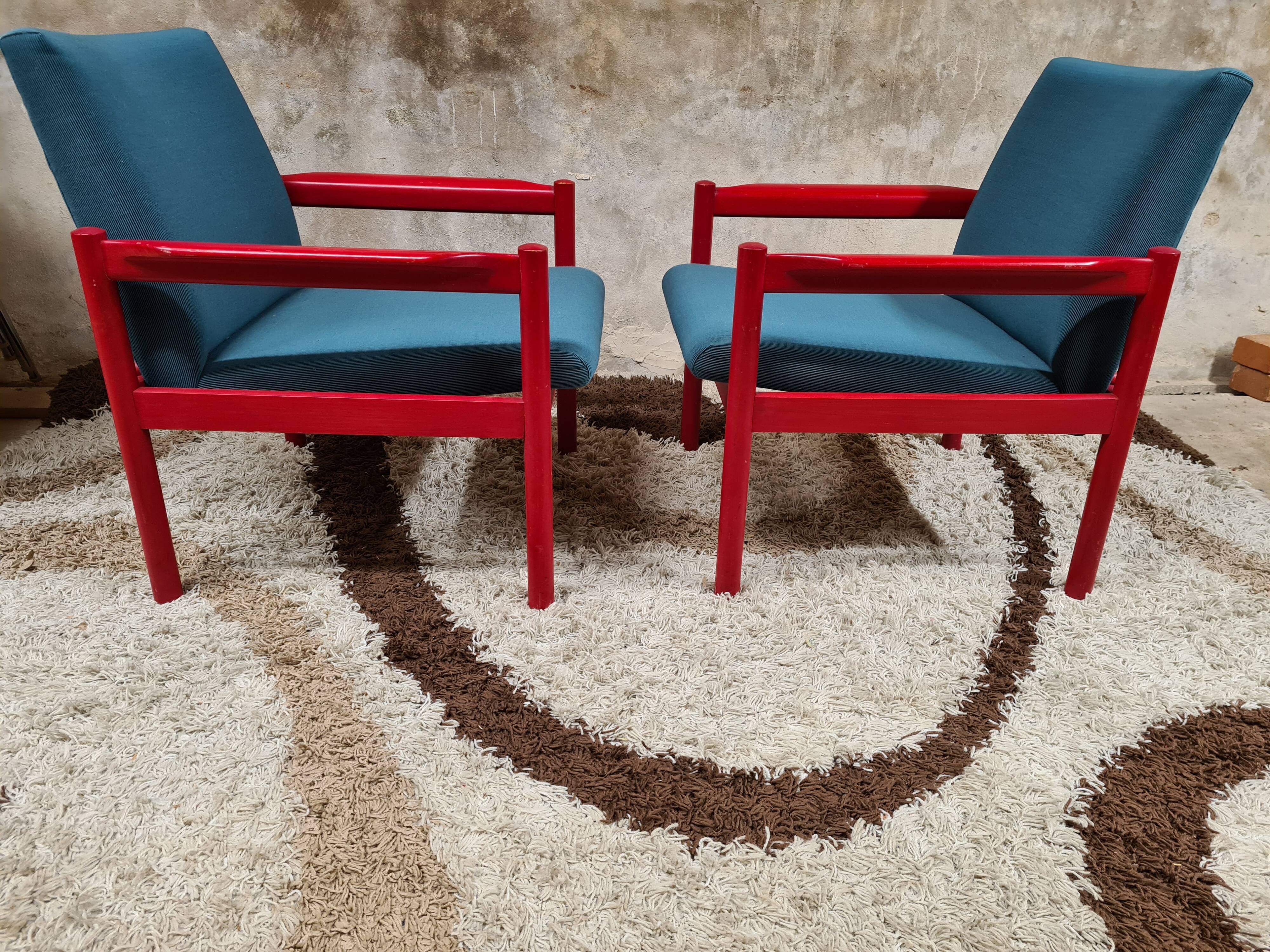Pair of armchairs year 1960 vintage