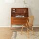 HJN Møbler secretary by Nils Jonsson (1960s, teak, restored)