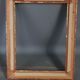 Frame hollow edges gilded wood gold leaf 28.5x22.5 foliage 23.9x18 cm sb