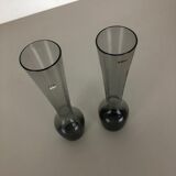Set of 2 turmalin vases by Wilhelm Wagenfeld for WMF, Germany 1960s
