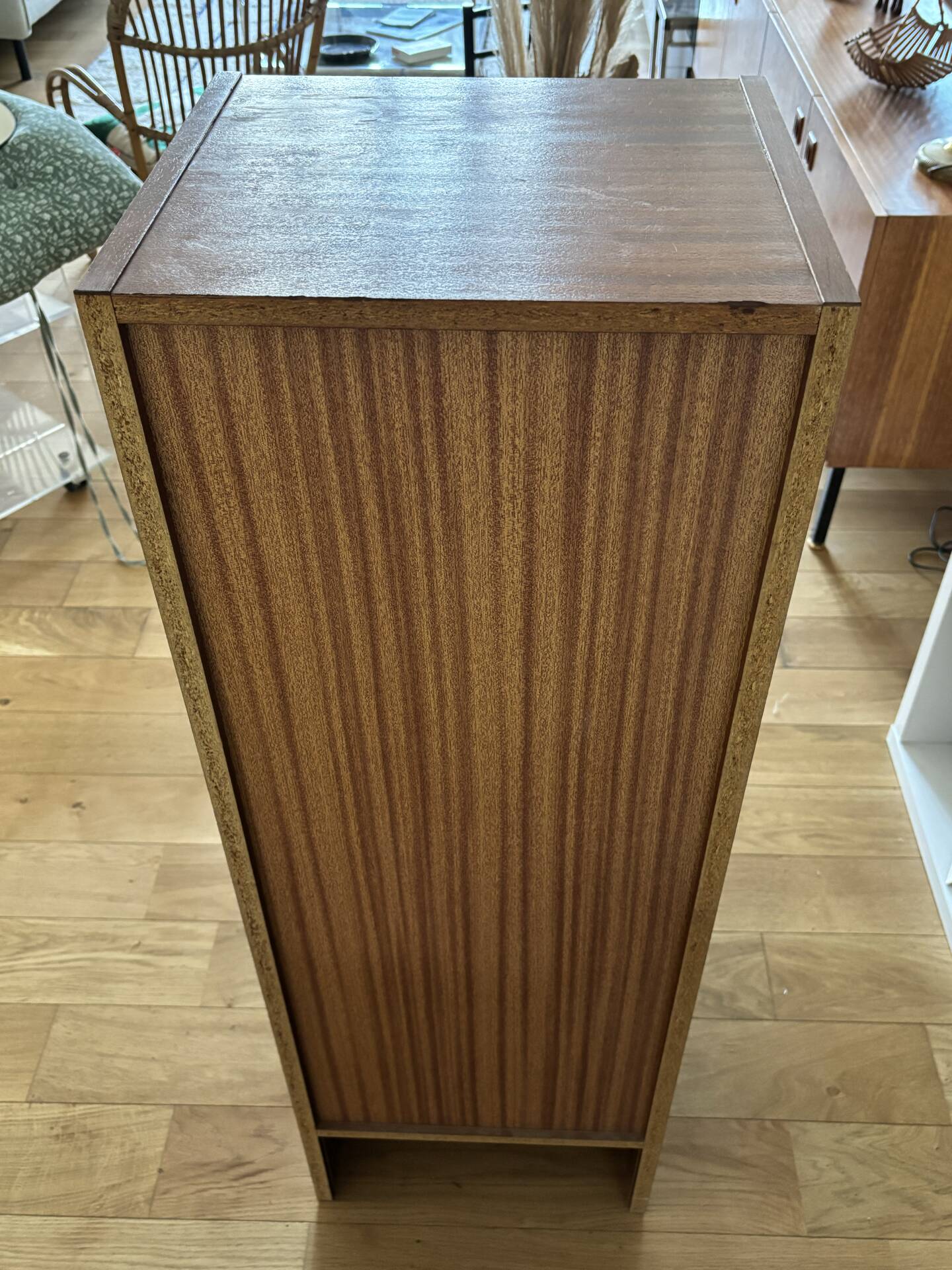 Vintage curtain filing cabinet – 1960s/70s