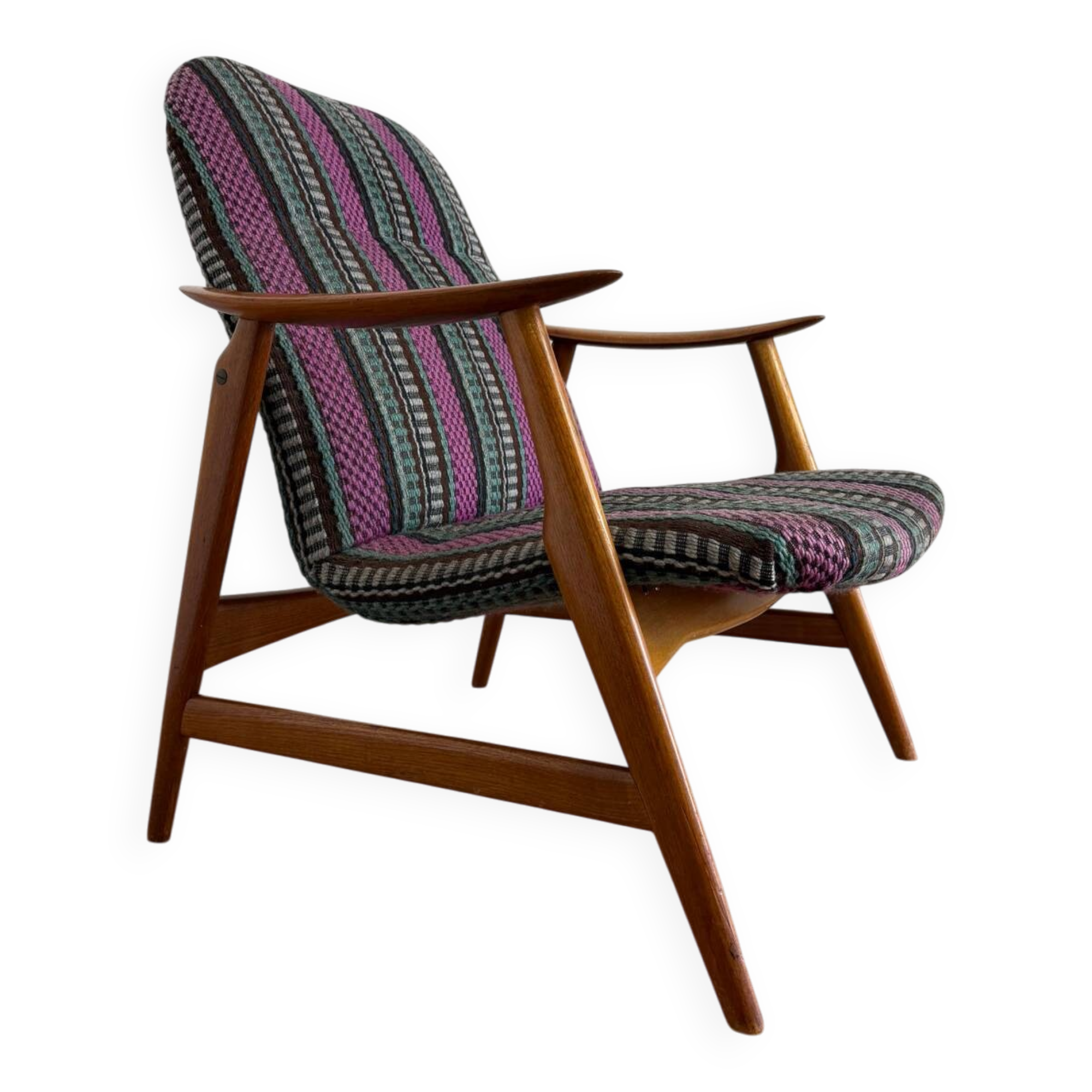 Vintage Scandinavian armchair from the 1960s.