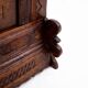 Baroque wooden chest from 1781.