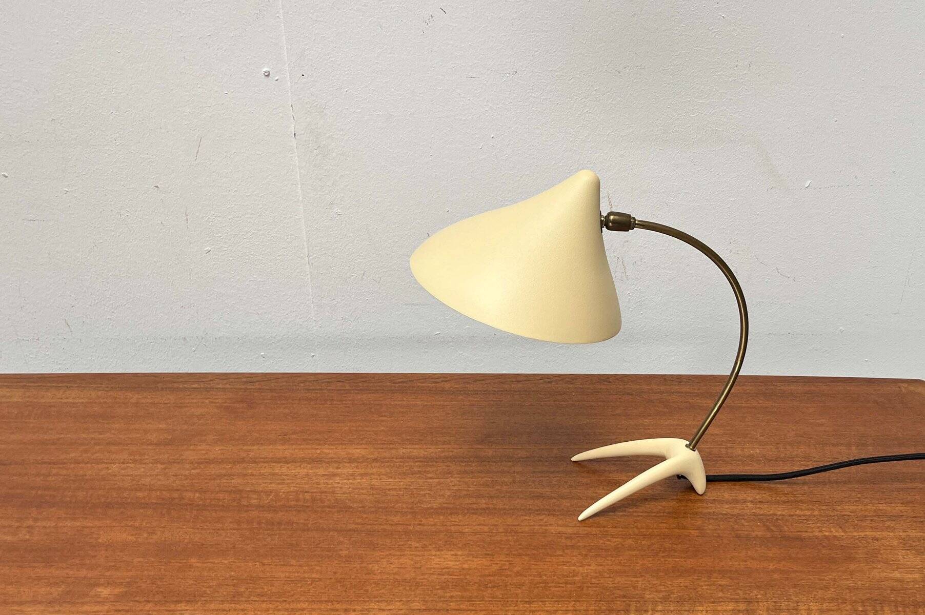Mid-Century Modern German Crowfoot Table Lamp from Cosack, 1960s