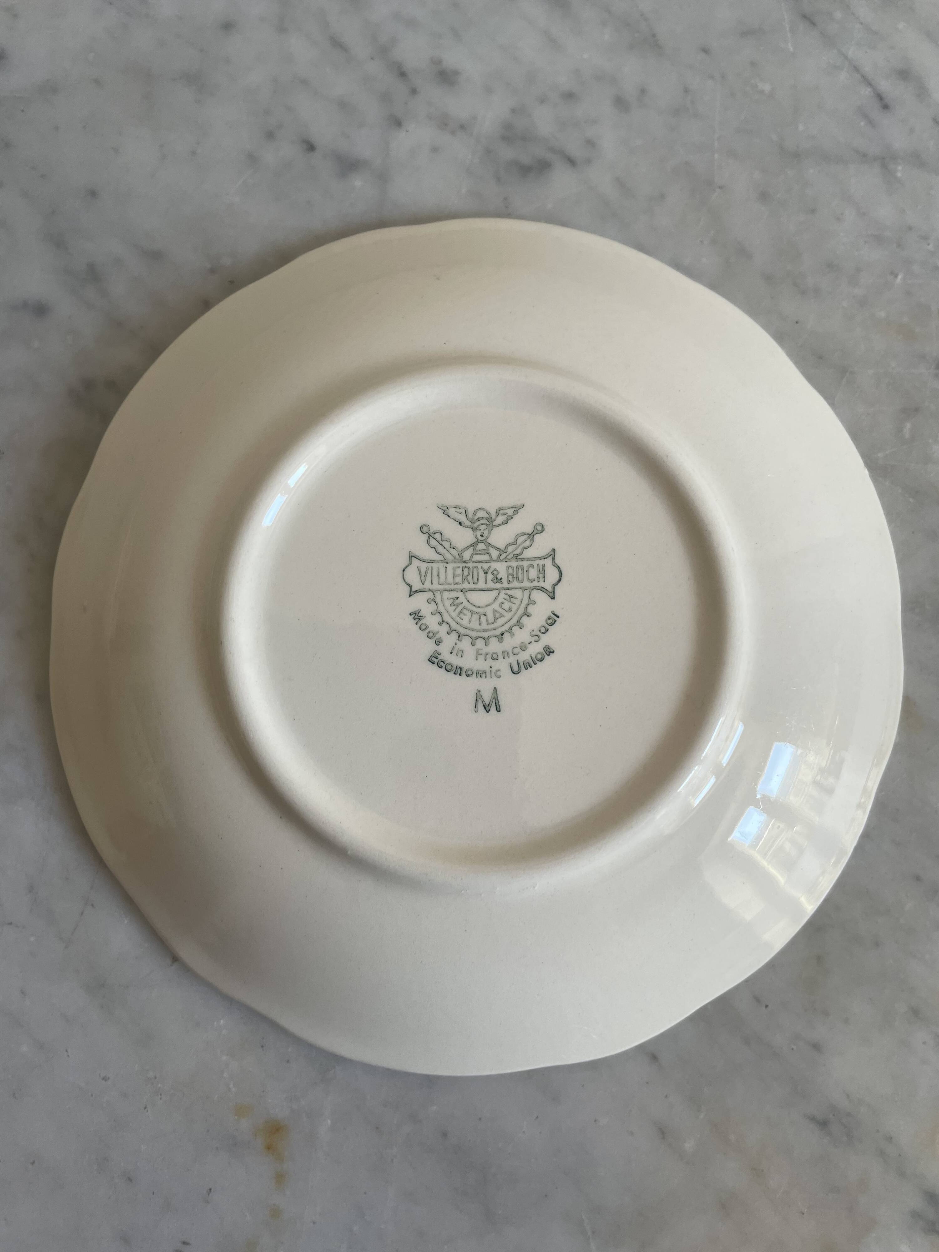 Set of six Villeroy and Boch cups