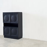 Brutalist 1970's Belgian bar cabinet