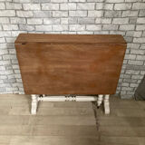 Folding shutter table