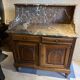 Meuble de toilettes en marbre 1920/30