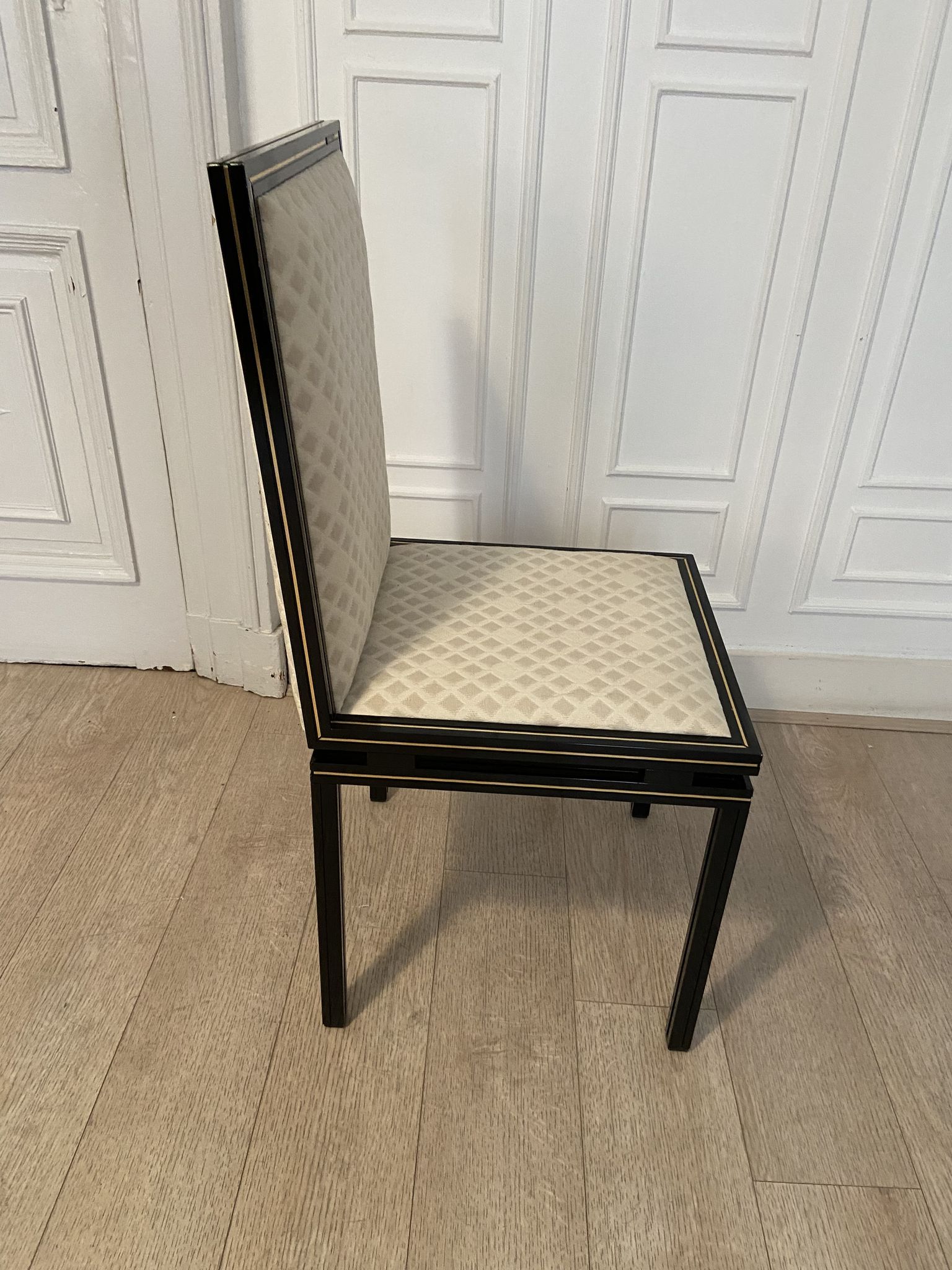 6 chairs Pierre Vandel, Paris, 1970s