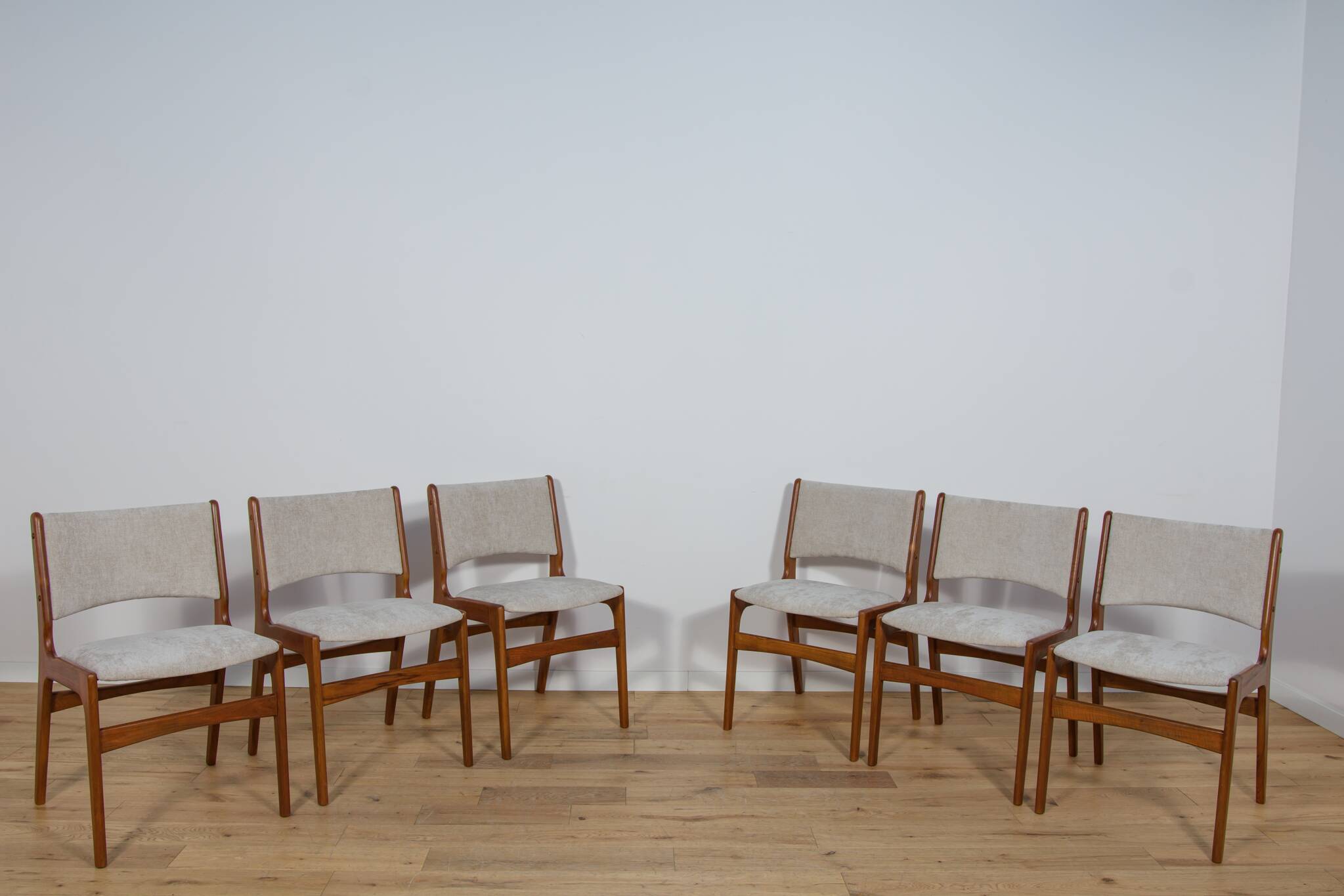 Mid-Century Dining Chairs by Johannes Andersen, 1960s, Denmark, Set of 6