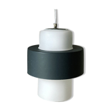 Philips suspension by Louis Kalff. Opaline and metal. 1960