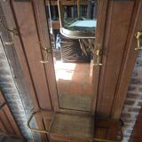 Vestiaire porte manteau ancien en chêne massif