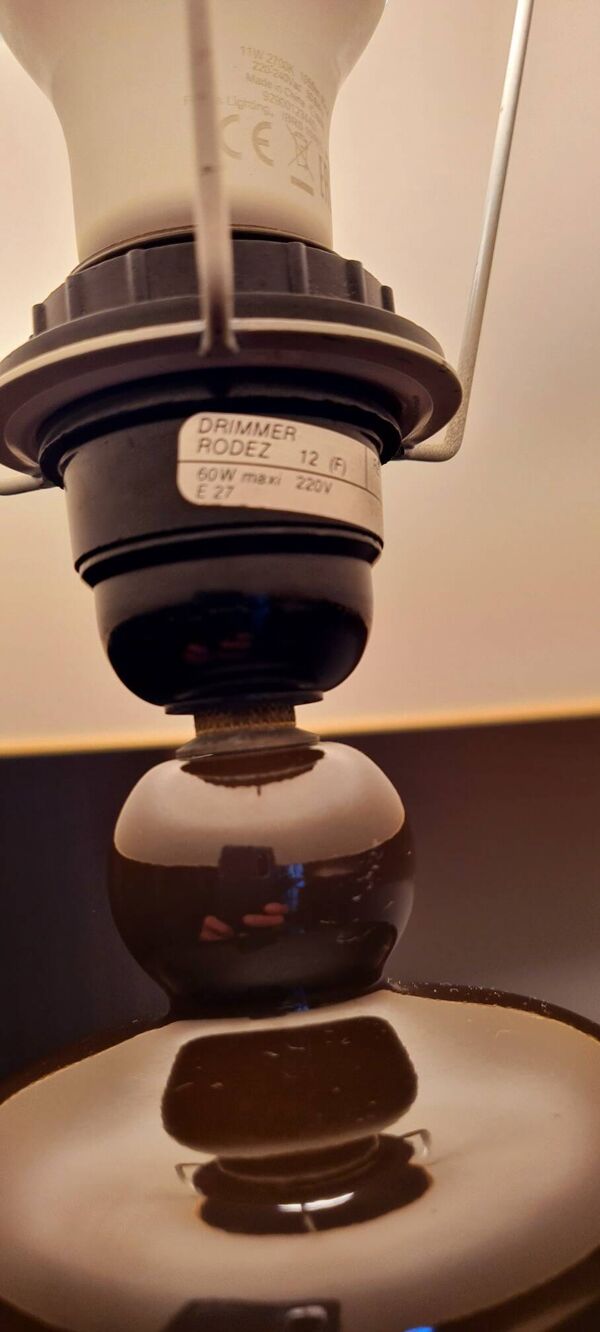 Très grande lampe Louis Drimmer